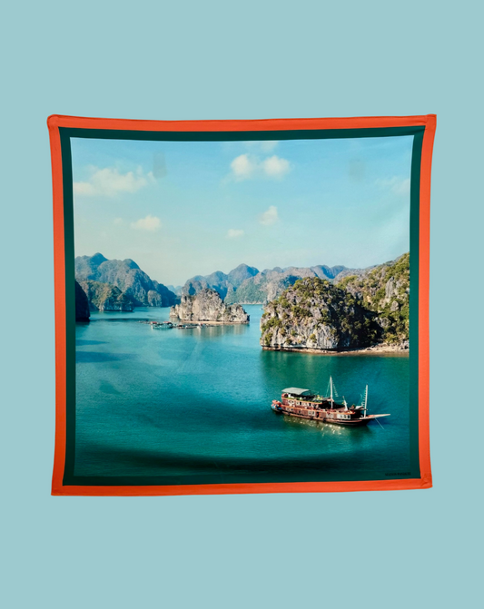 Foulard Baie d'Halong Ma boutique